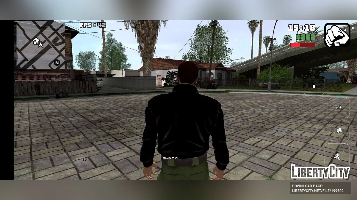 Claude de GTA 3 : Édition Définitive / GTA San Andreas (iOS, Android)