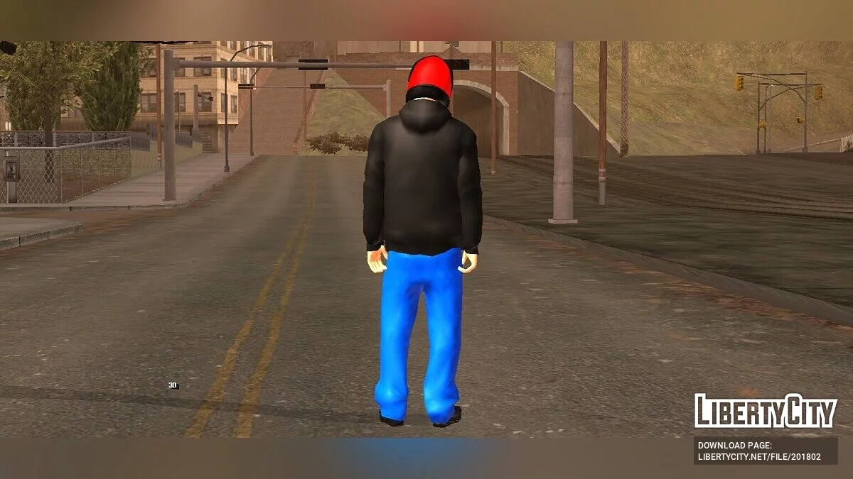 Biker v1 (apenas DFF) / GTA San Andreas (iOS, Android)