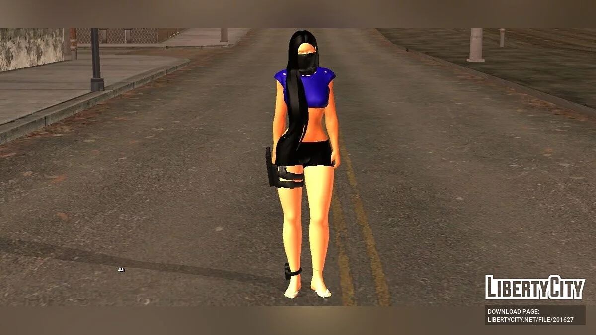 Fille n°1 (DFF seulement) / GTA San Andreas (iOS, Android)