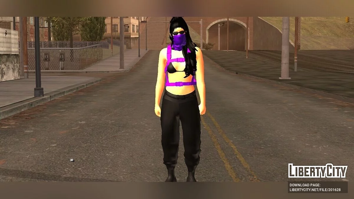 Fille n°2 (DFF uniquement) / GTA San Andreas (iOS, Android)