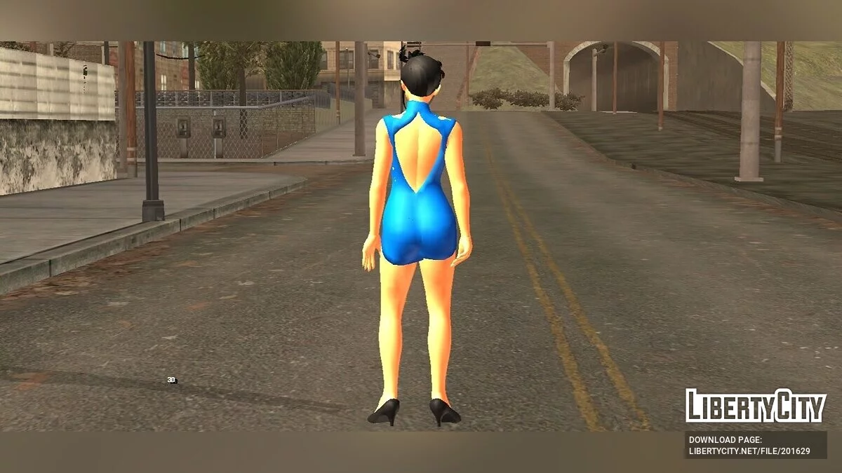 Mädchen Nr. 3 (nur DFF) / GTA San Andreas (iOS, Android)