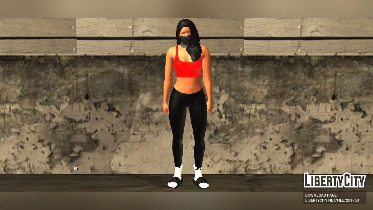 Gadis Gangster (hanya DFF) / GTA San Andreas (iOS, Android)