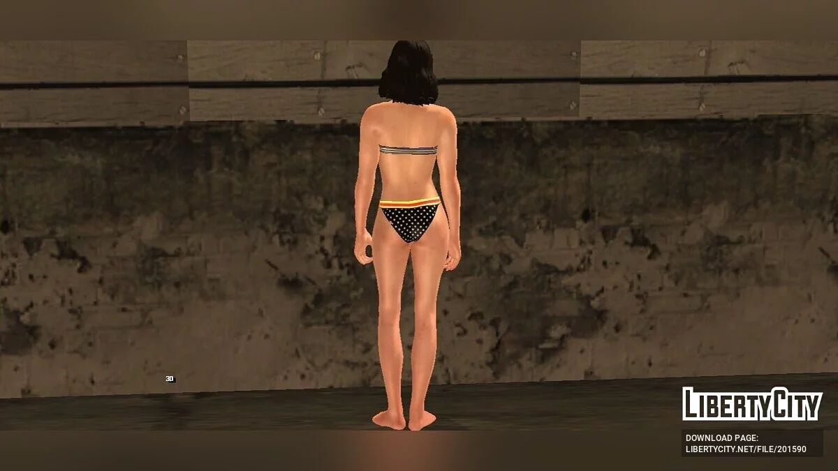 Jenny Myers en bikini / GTA San Andreas (iOS, Android)