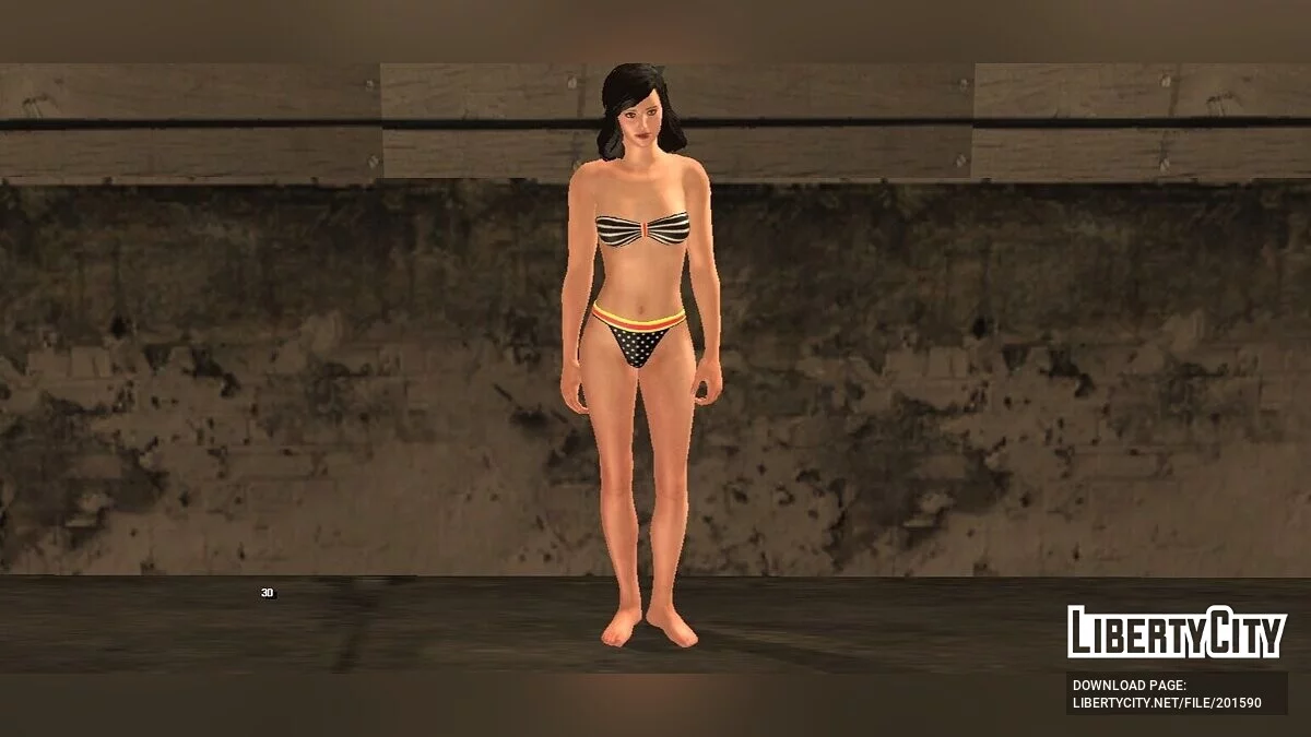 Jenny Myers en bikini / GTA San Andreas (iOS, Android)