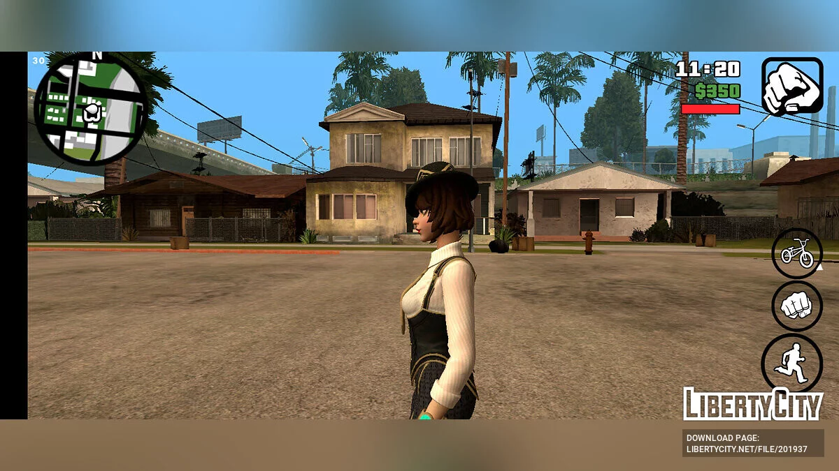 来自 Farlight 84 的玛吉(女演员) / GTA San Andreas (iOS, Android)