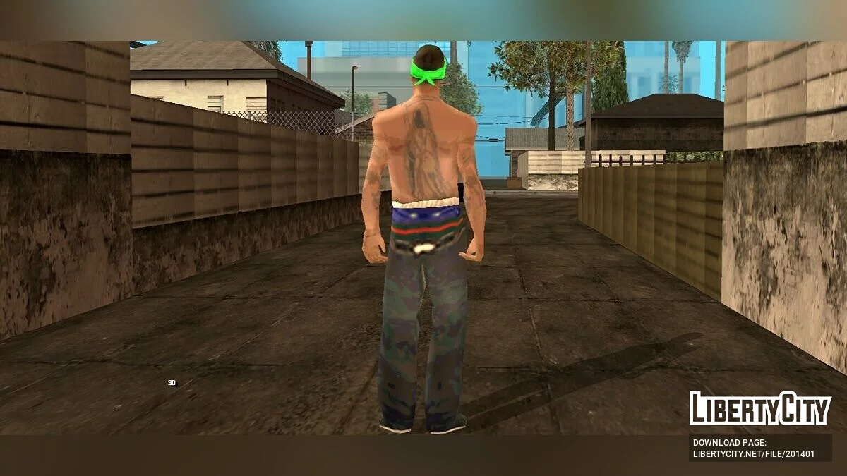 Vagos بألوان Grove Street / GTA سان أندرياس (iOS، أندرويد)