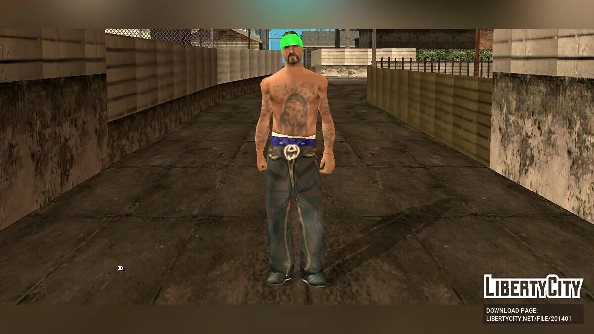 Vagos بألوان Grove Street / GTA سان أندرياس (iOS، أندرويد)