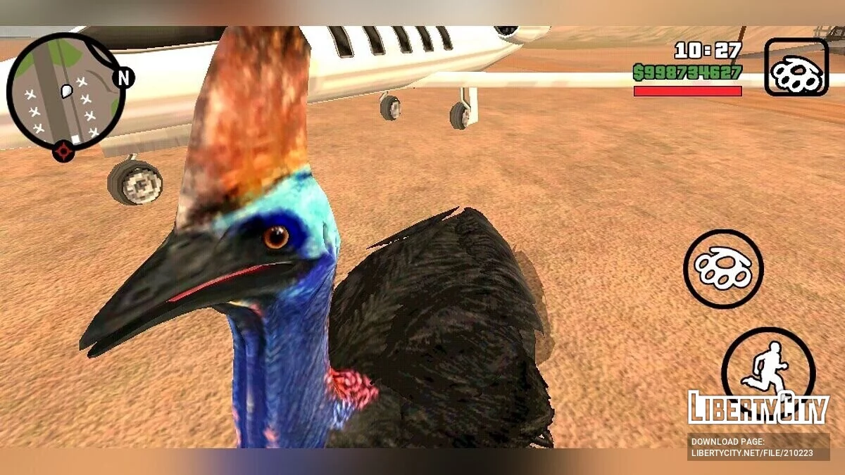 Cassoary from Far Cry 3 / GTA San Andreas (iOS, Android)