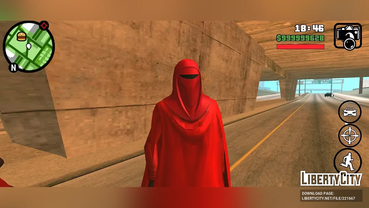 Королівська гвардія із Зоряних війн / GTA San Andreas (iOS, Android)