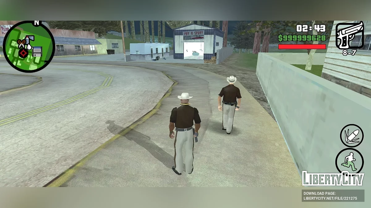 Village Sheriff Uniform / GTA San Andreas (iOS, Android)