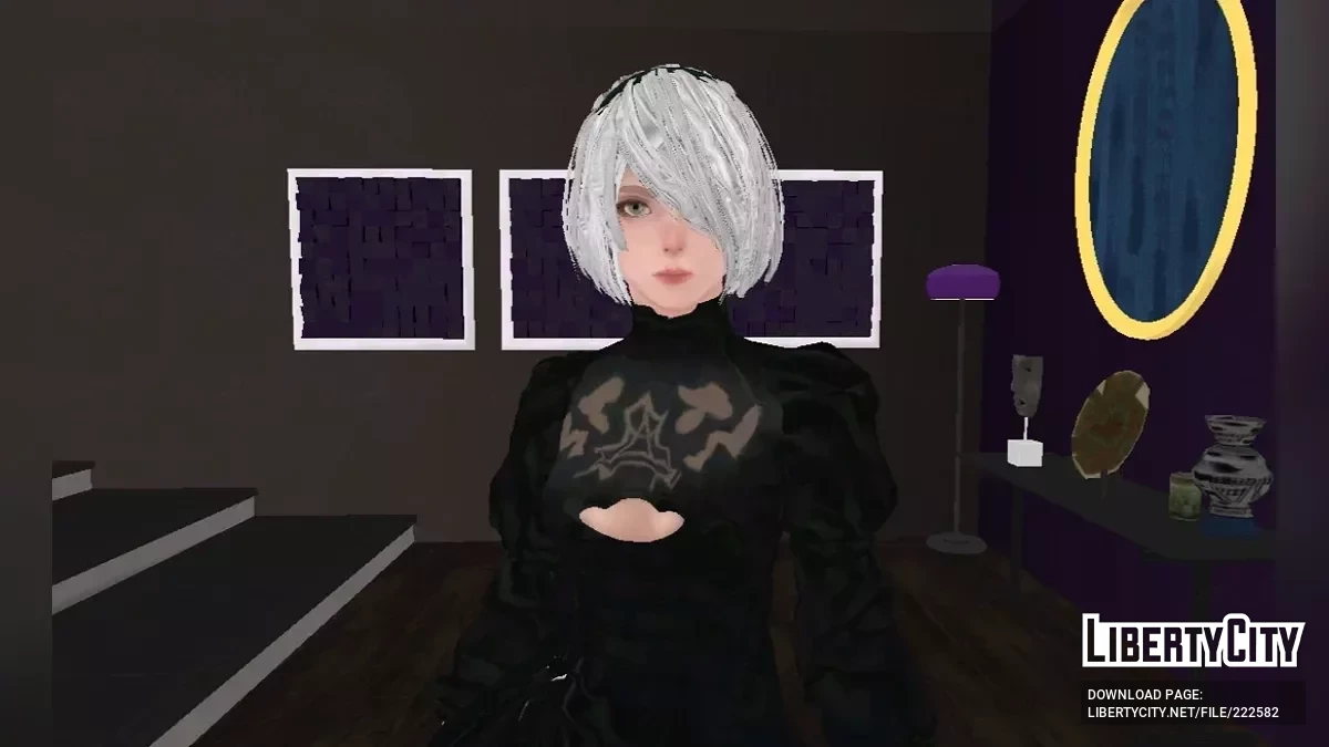 2B from Soul Calibur VI / GTA San Andreas (iOS, Android)