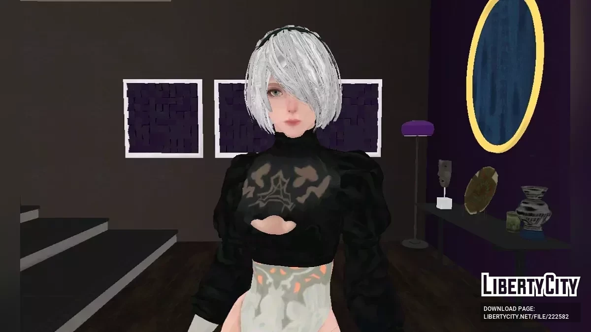2B from Soul Calibur VI / GTA San Andreas (iOS, Android)