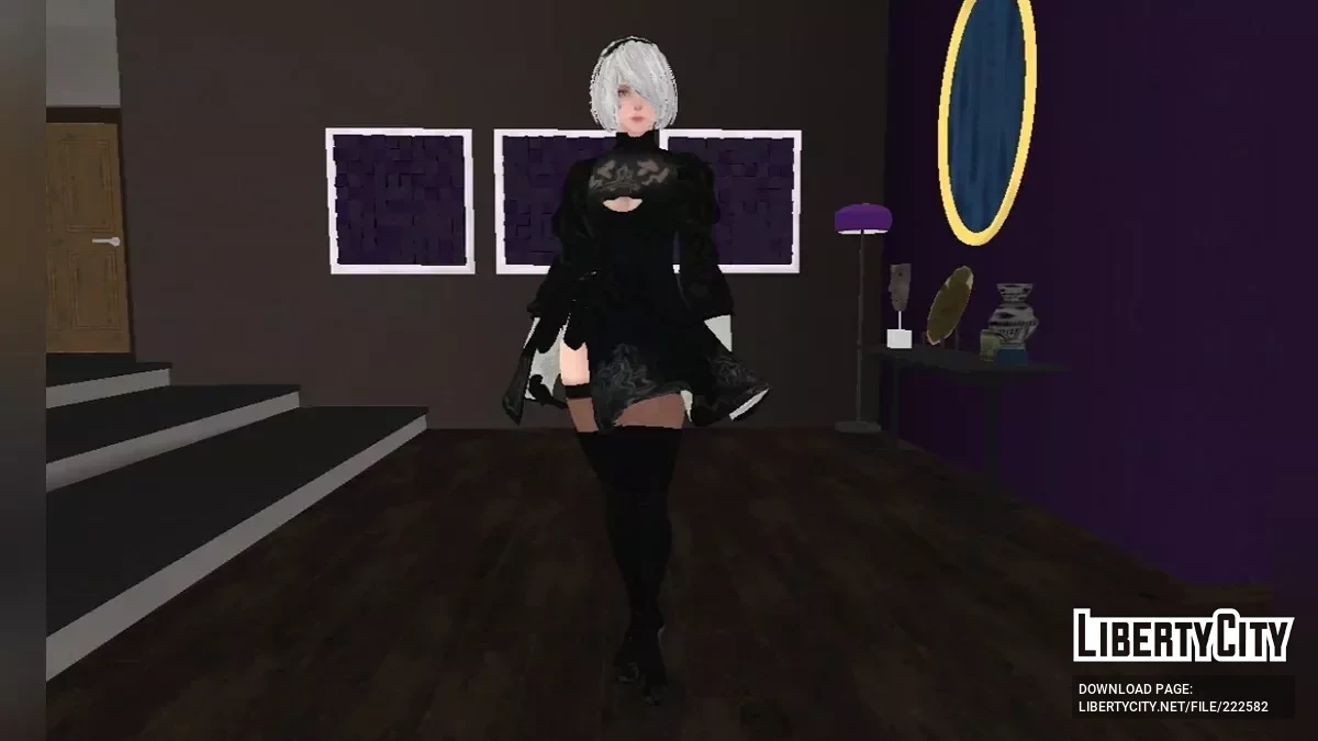 2B from Soul Calibur VI / GTA San Andreas (iOS, Android)