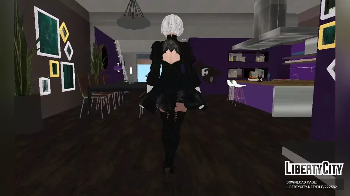 2B from Soul Calibur VI / GTA San Andreas (iOS, Android)