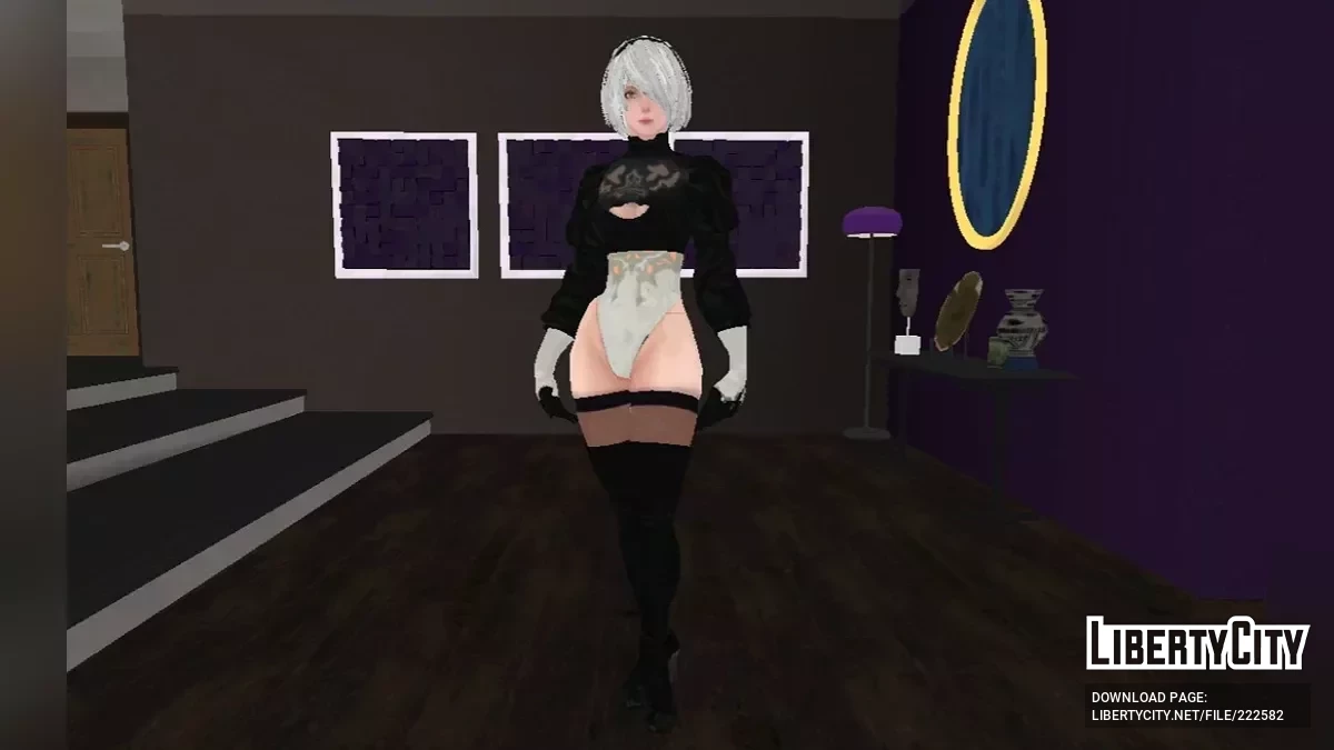 2B from Soul Calibur VI / GTA San Andreas (iOS, Android)