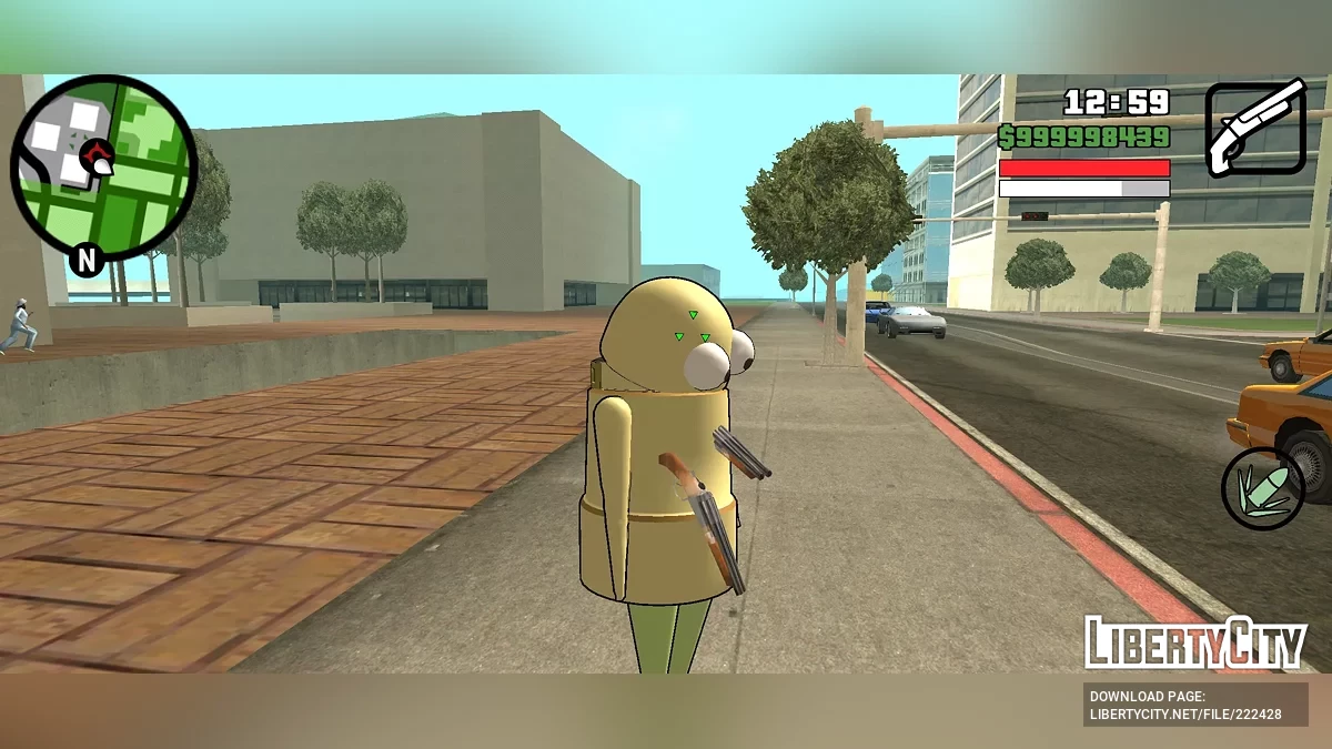 Bender Bending Rodriguez Robot / GTA San Andreas (iOS, Android)