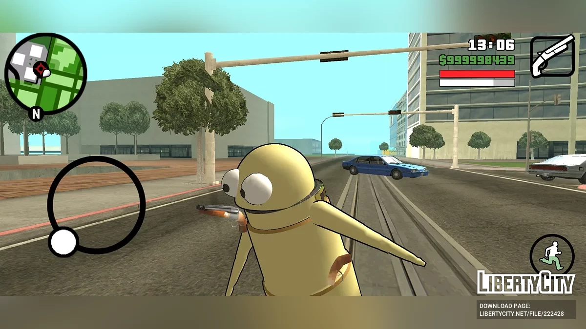 Bender Bending Rodriguez Robot / GTA San Andreas (iOS, Android)