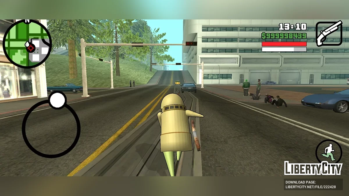 Bender Bending Rodriguez Robot / GTA San Andreas (iOS, Android)