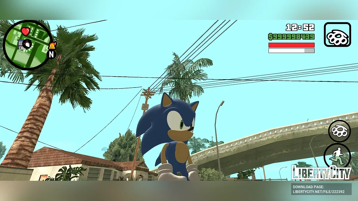 Sonic the Hedgehog / GTA San Andreas (iOS, Android)