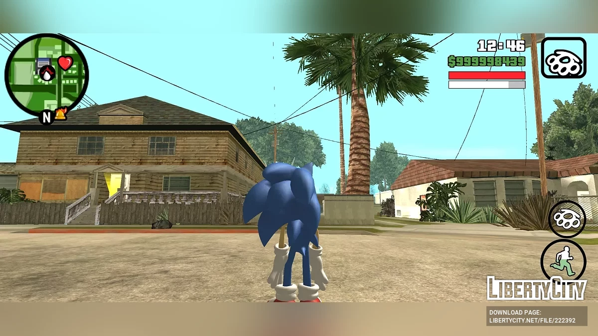 Sonic the Hedgehog / GTA San Andreas (iOS, Android)