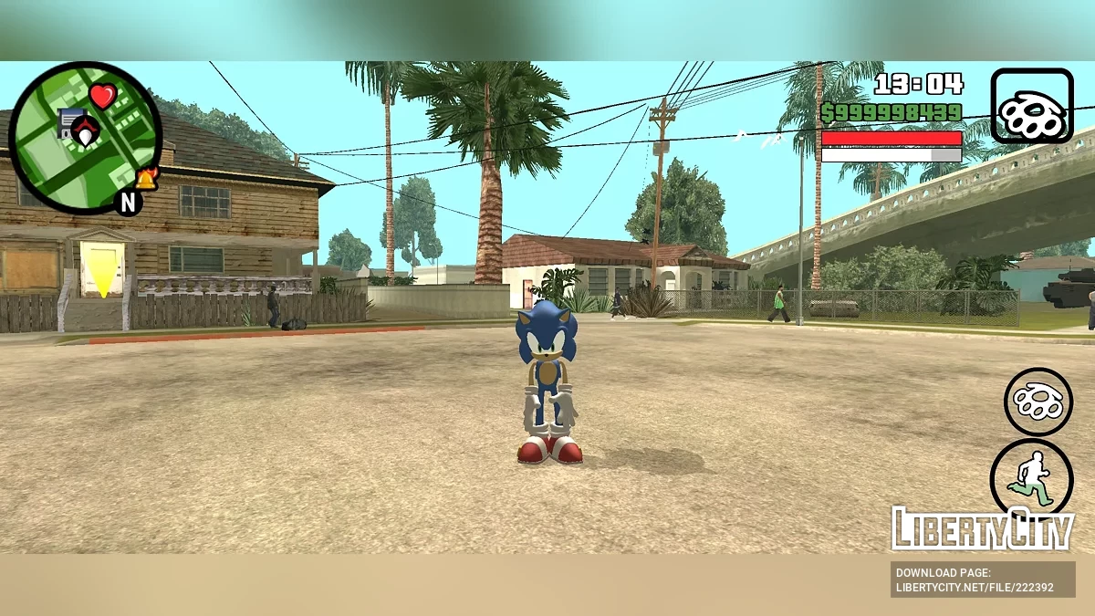 Sonic the Hedgehog / GTA San Andreas (iOS, Android)