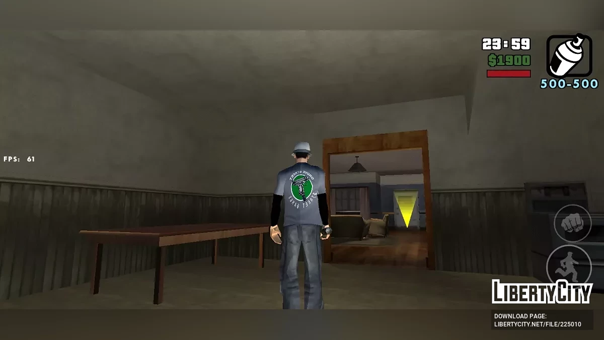 عضو جديد في Grove Street / GTA سان أندرياس (iOS، أندرويد)