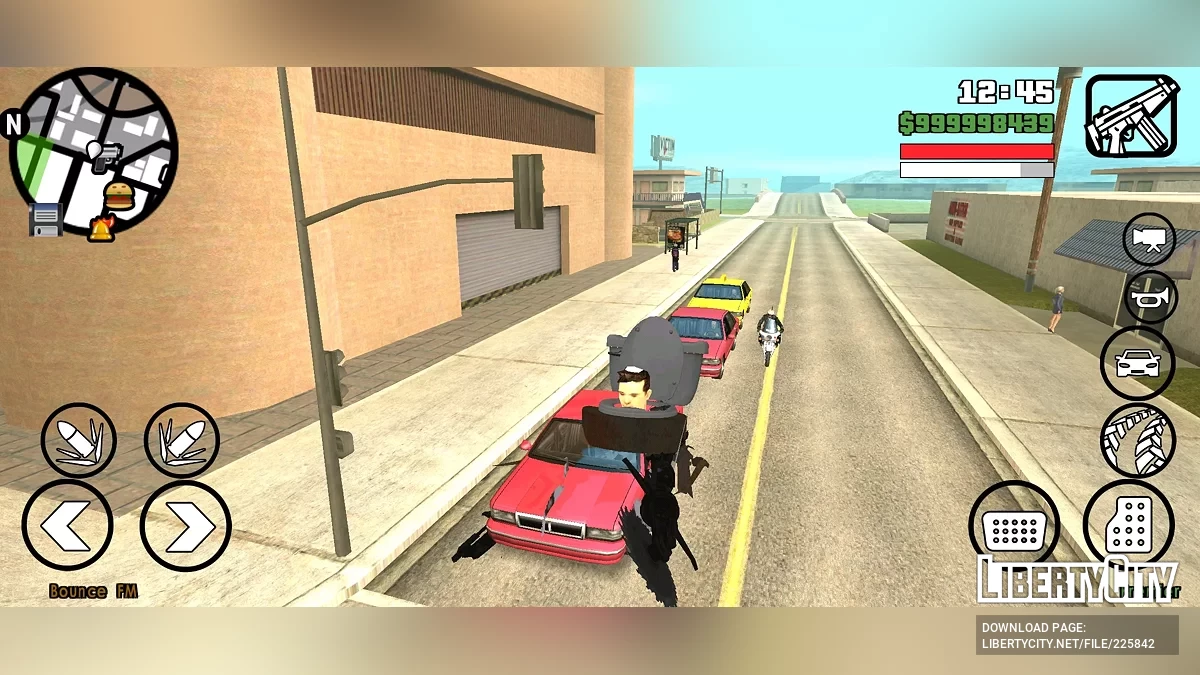 Toilet Claude / GTA San Andreas (iOS, Android)