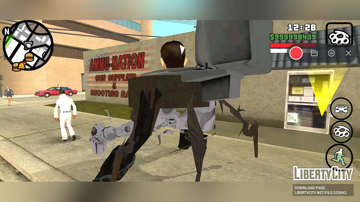 Toilet Claude / GTA San Andreas (iOS, Android)