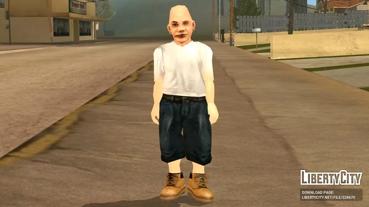 Шкіра Гіліпольтас Юніора (cwmyhb1) / GTA San Andreas (iOS, Android)