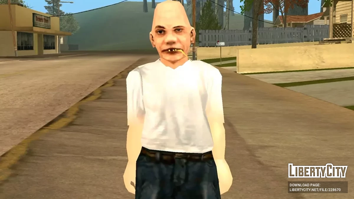 Шкіра Гіліпольтас Юніора (cwmyhb1) / GTA San Andreas (iOS, Android)
