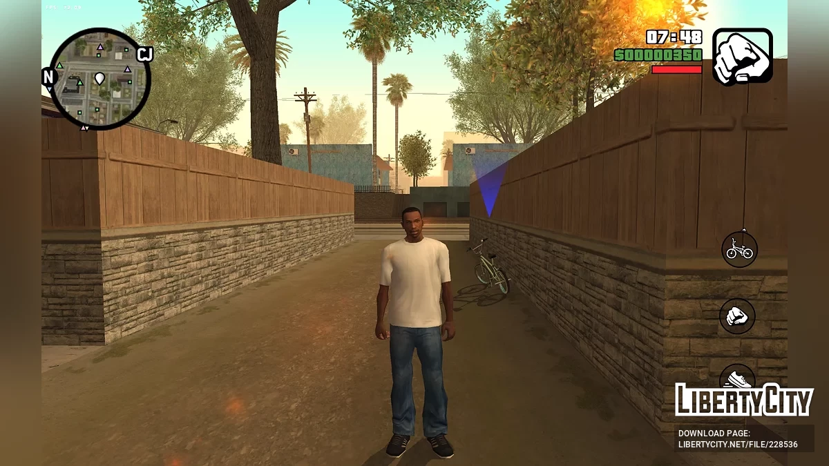 CJ from RoSa Project Evolved / GTA San Andreas (iOS, Android)