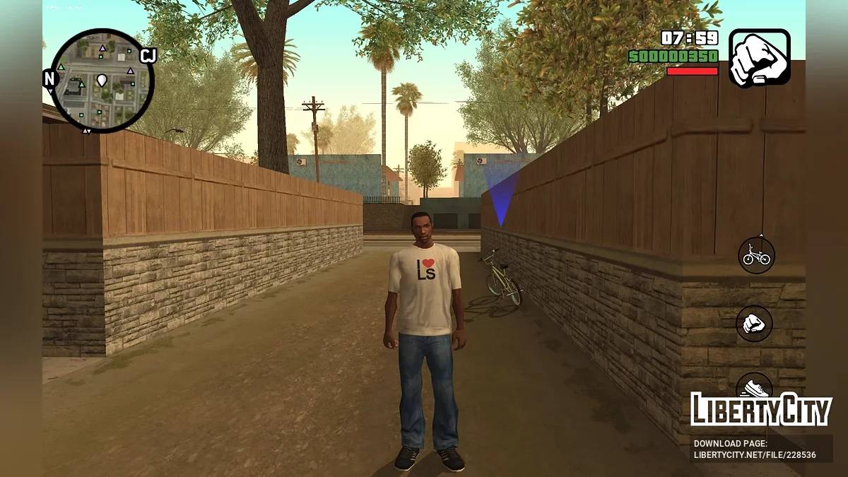 CJ from RoSa Project Evolved / GTA San Andreas (iOS, Android)