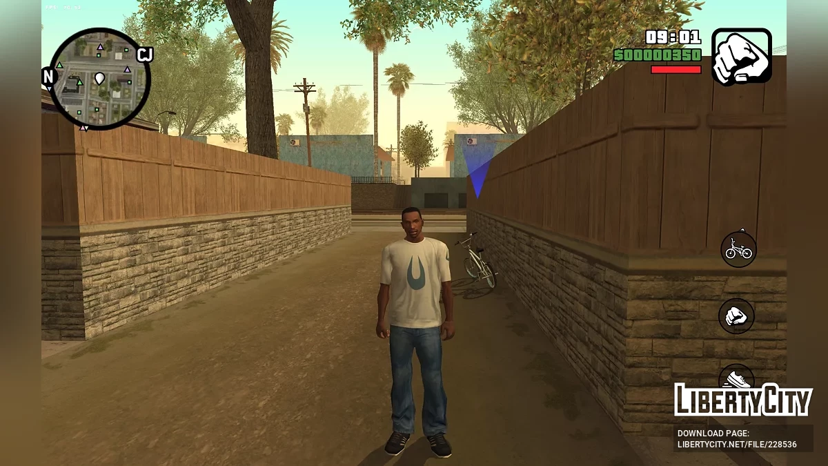 CJ from RoSa Project Evolved / GTA San Andreas (iOS, Android)