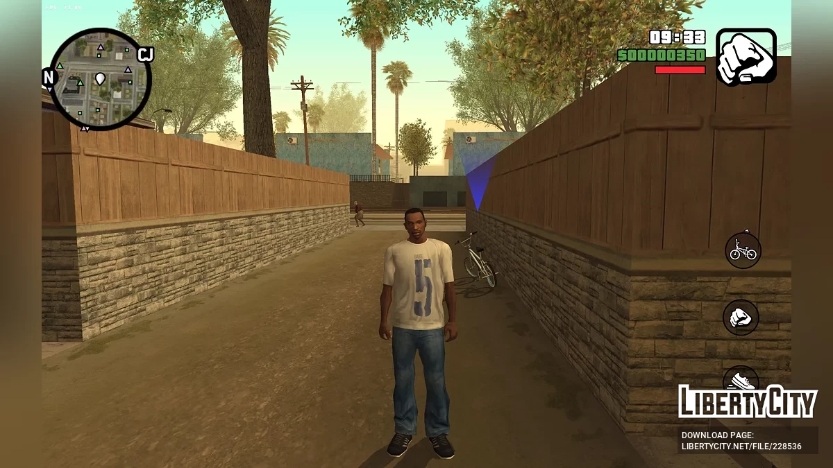 CJ from RoSa Project Evolved / GTA San Andreas (iOS, Android)