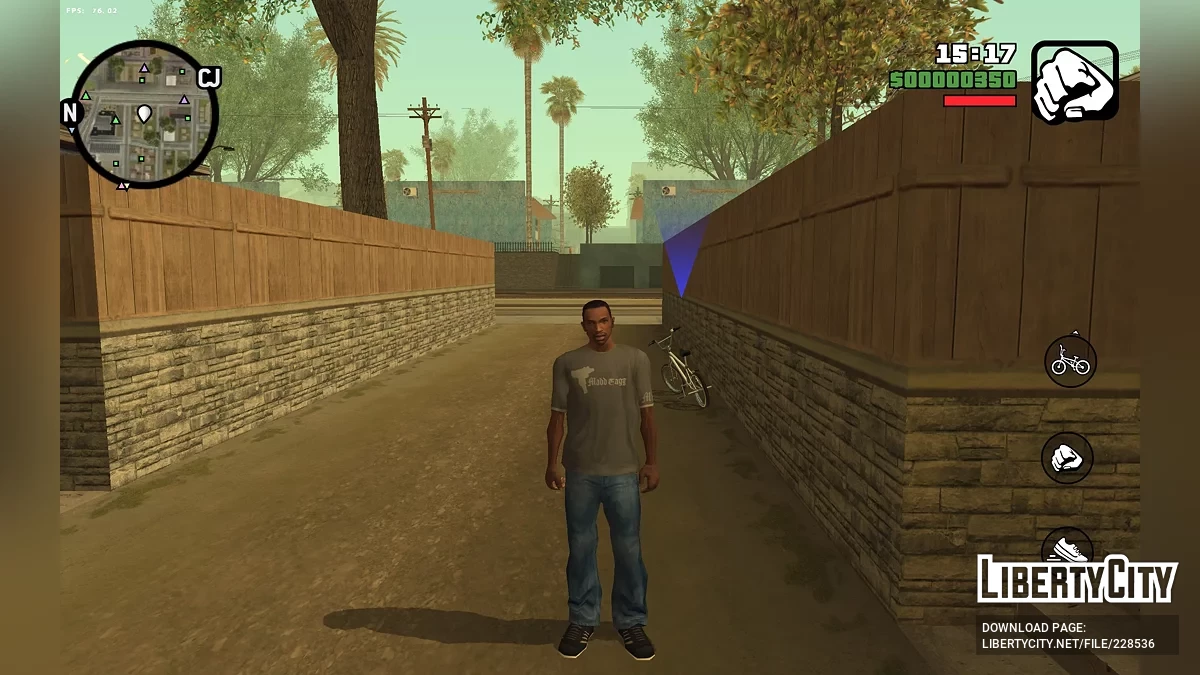 CJ from RoSa Project Evolved / GTA San Andreas (iOS, Android)