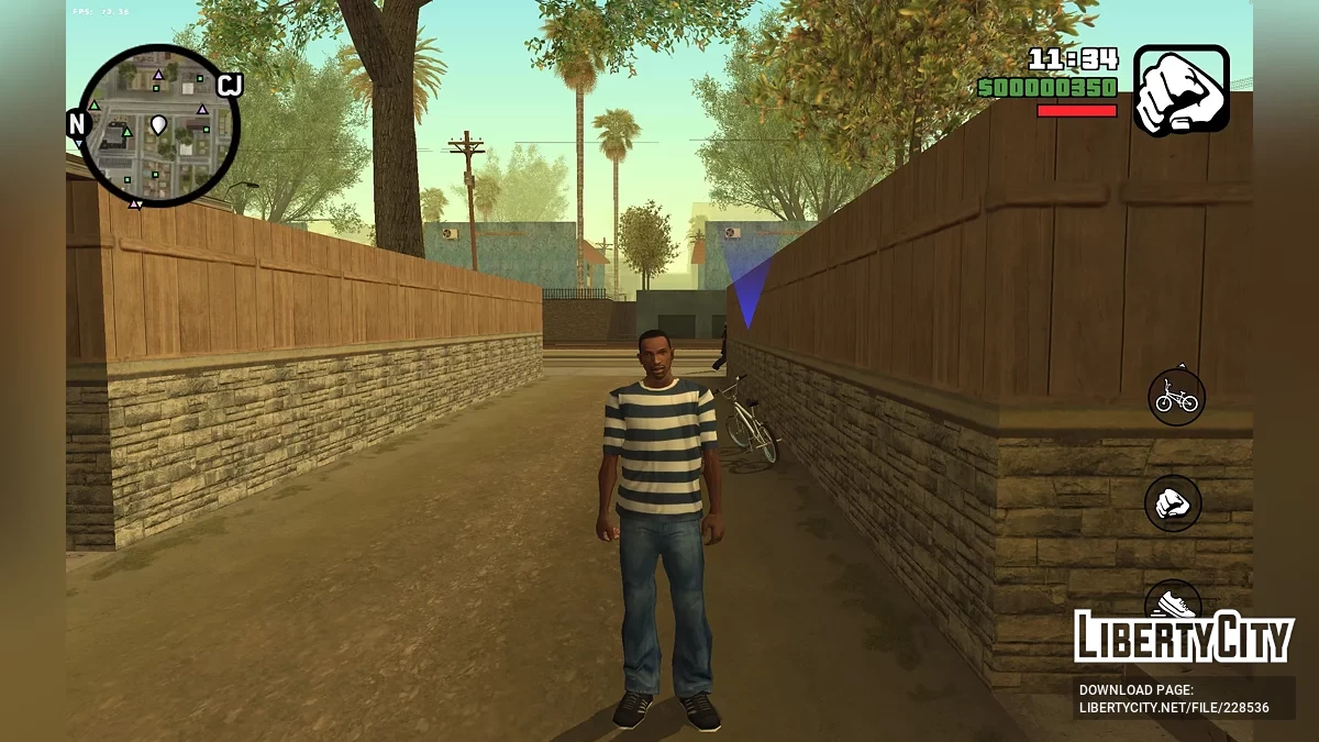 CJ from RoSa Project Evolved / GTA San Andreas (iOS, Android)