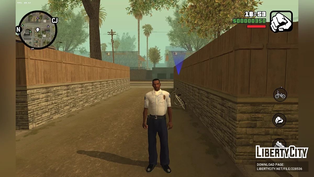 CJ from RoSa Project Evolved / GTA San Andreas (iOS, Android)