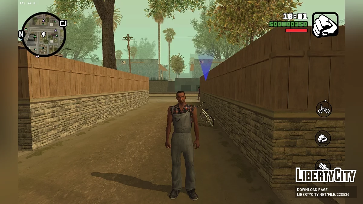 CJ from RoSa Project Evolved / GTA San Andreas (iOS, Android)