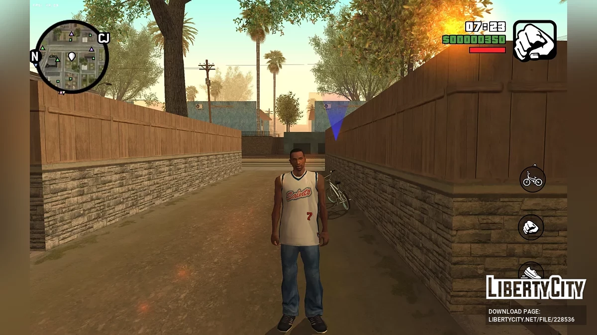 CJ from RoSa Project Evolved / GTA San Andreas (iOS, Android)