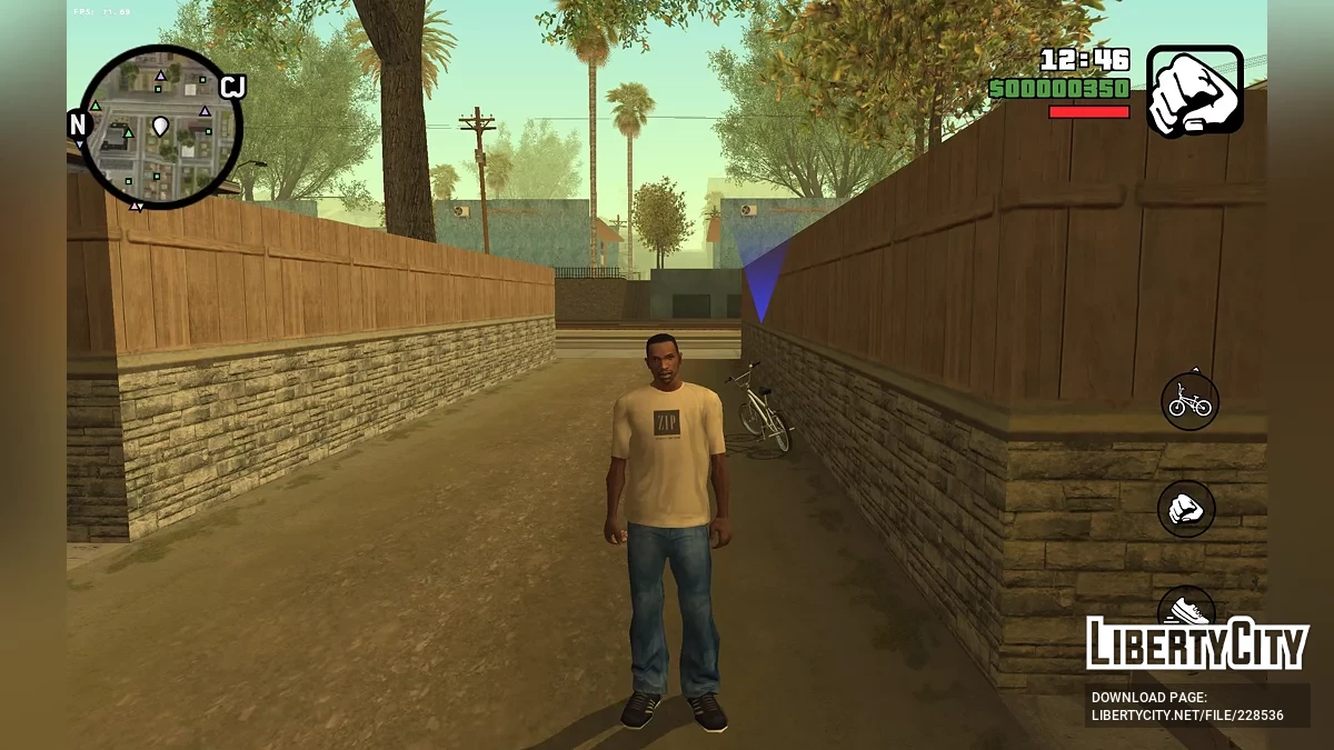 CJ from RoSa Project Evolved / GTA San Andreas (iOS, Android)