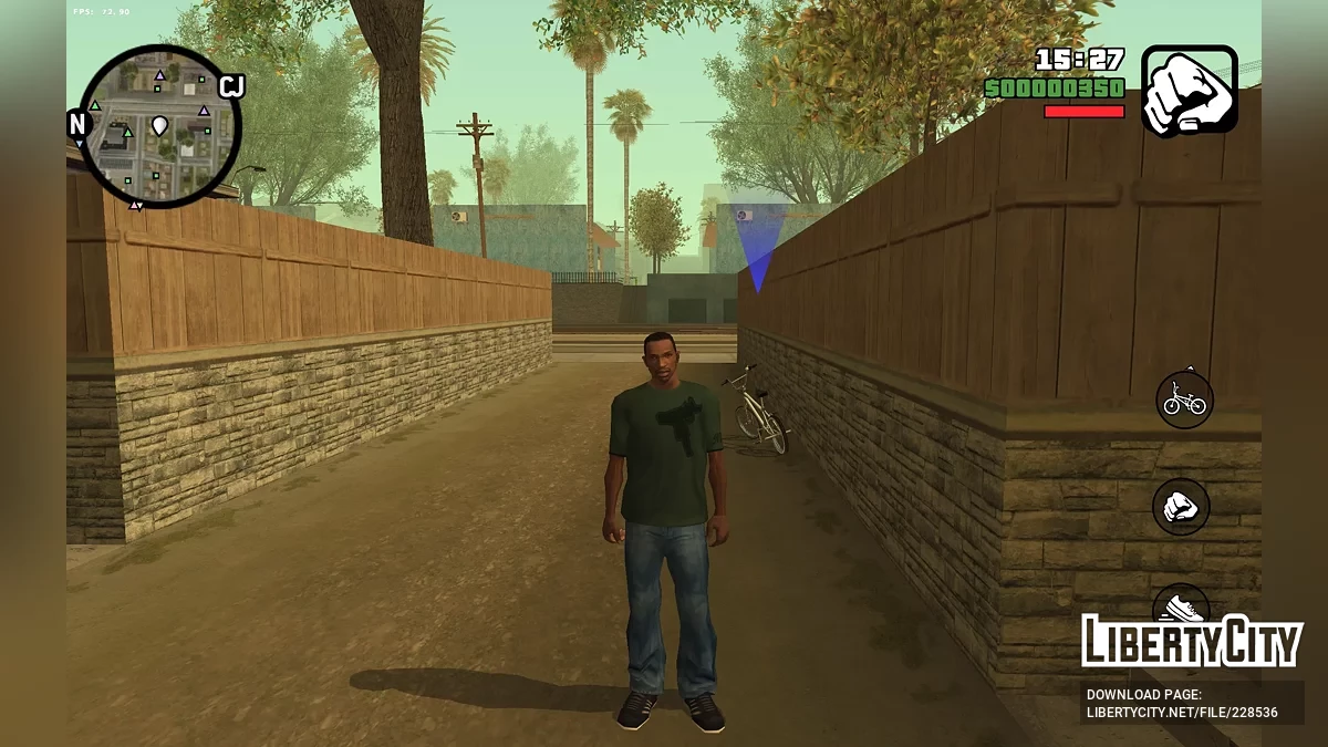 CJ from RoSa Project Evolved / GTA San Andreas (iOS, Android)