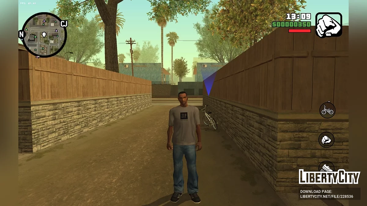CJ from RoSa Project Evolved / GTA San Andreas (iOS, Android)