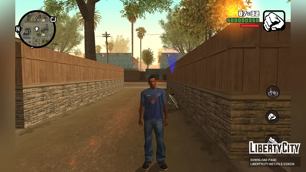 CJ from RoSa Project Evolved / GTA San Andreas (iOS, Android)