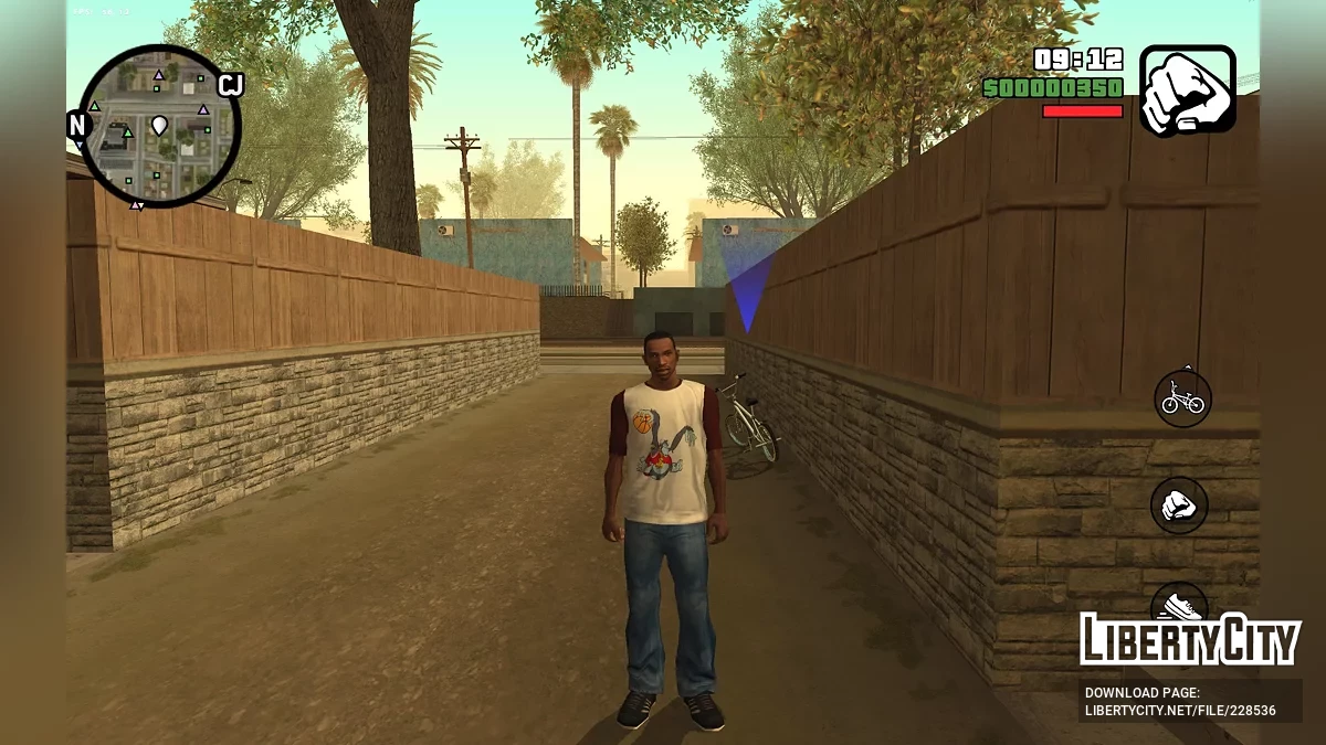 CJ from RoSa Project Evolved / GTA San Andreas (iOS, Android)