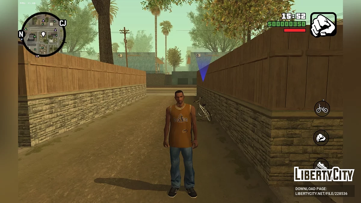 CJ from RoSa Project Evolved / GTA San Andreas (iOS, Android)
