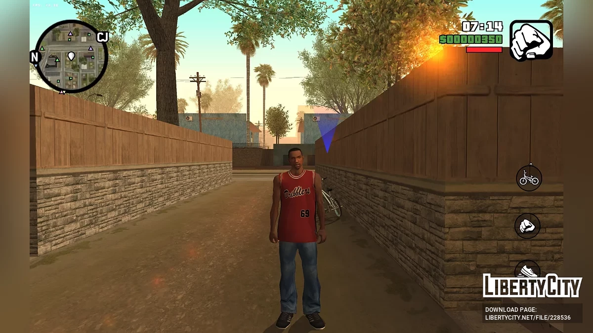 CJ from RoSa Project Evolved / GTA San Andreas (iOS, Android)