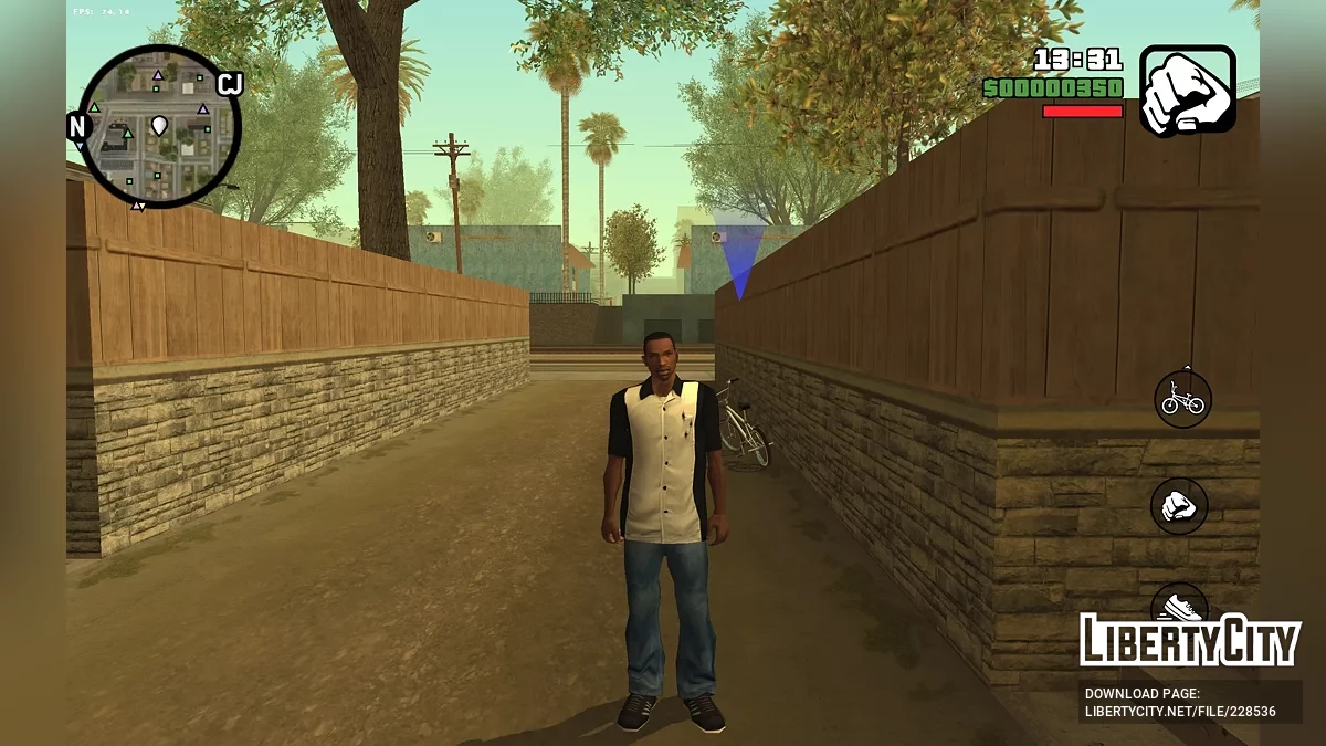 CJ from RoSa Project Evolved / GTA San Andreas (iOS, Android)