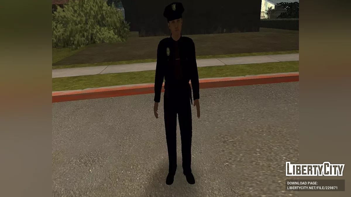 Cole Phelps police suit outfit / GTA San Andreas (iOS, Android)