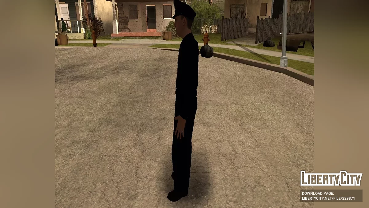 Cole Phelps police suit outfit / GTA San Andreas (iOS, Android)