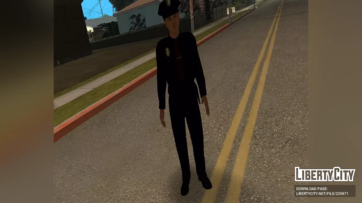 Cole Phelps police suit outfit / GTA San Andreas (iOS, Android)